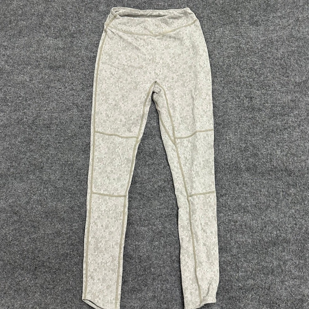 Gymshark Leggings Womens XS Gray White Camo Dry High Waisted Athletic Yoga Pants